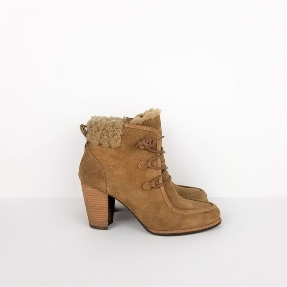 UGG Analise Women's Shearling lined Ankle boots - Picture 3 of 5